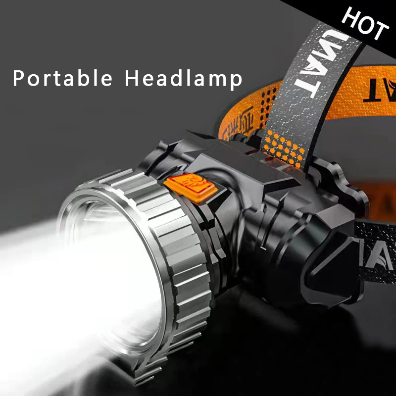 

Фонарь налобный Аккумуляторный с зарядкой от USB