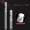 BB Carbide Machine Reamer Spiral Flute Uncoated H7 Tolerance Chucking Metal Cutter 6 Flutes CNC 3