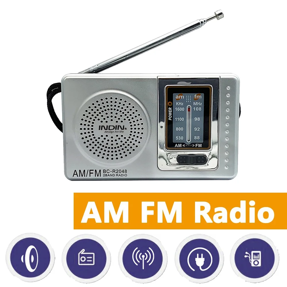 AM-FM-Mini-Radio-Battery-Operated-Portable-Pocket-Radio-AM-FM ...