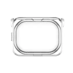 Silicone Transparent Earphone Case with Hook - Protective Cover for Wireless Earbuds Charging Box (Transparent)