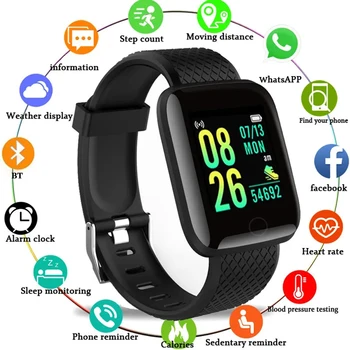 2024 New Smart Watch Full Touch Screen Sports Fitness Watch Bluetooth 5.0 Digital Smartwatch Wristwatch for Men Women
