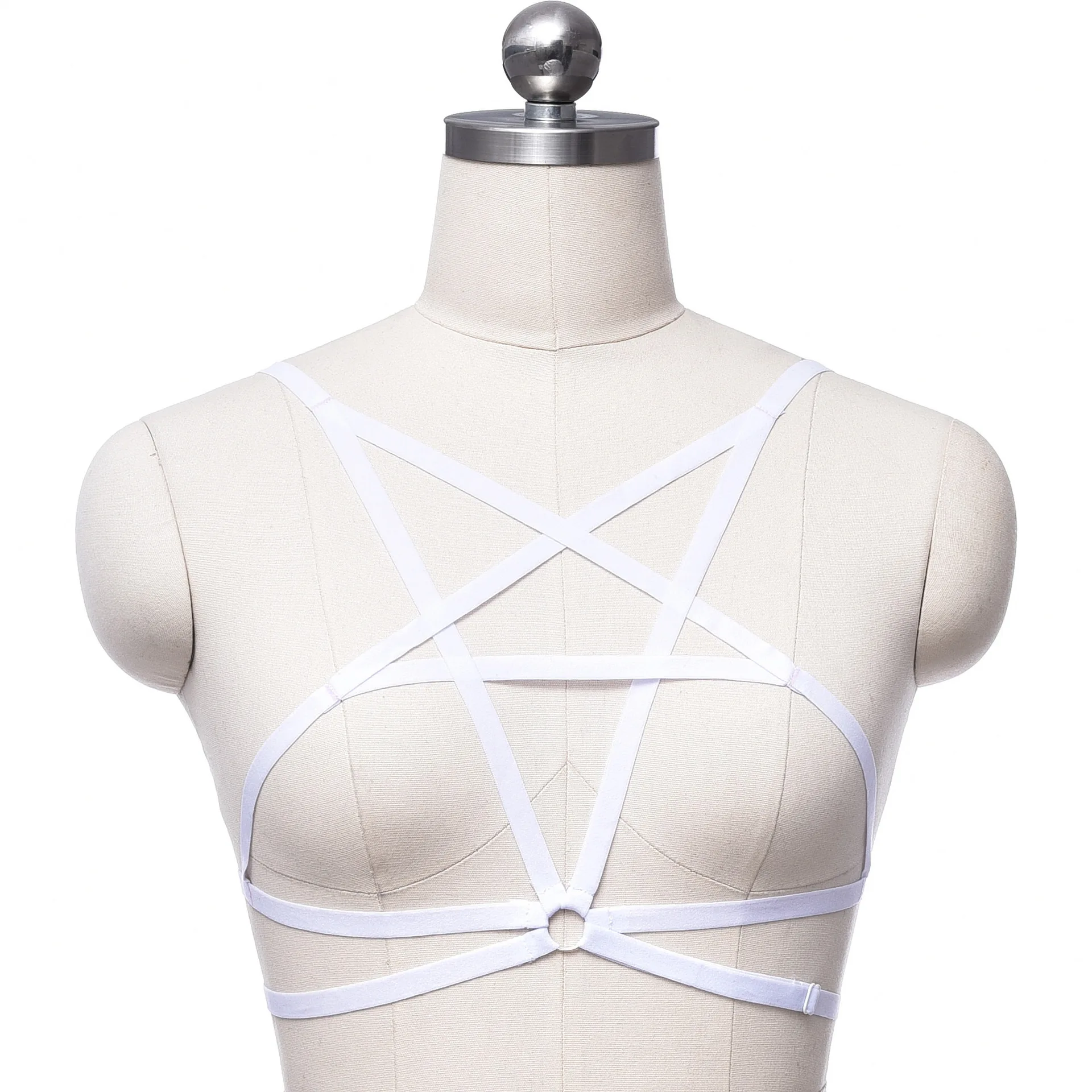 

Clubwear Sexy Harness Underwear Belts Stage Costume Strappy Body Chest Bust Garter Belt Roleplay Costume Garters For Women