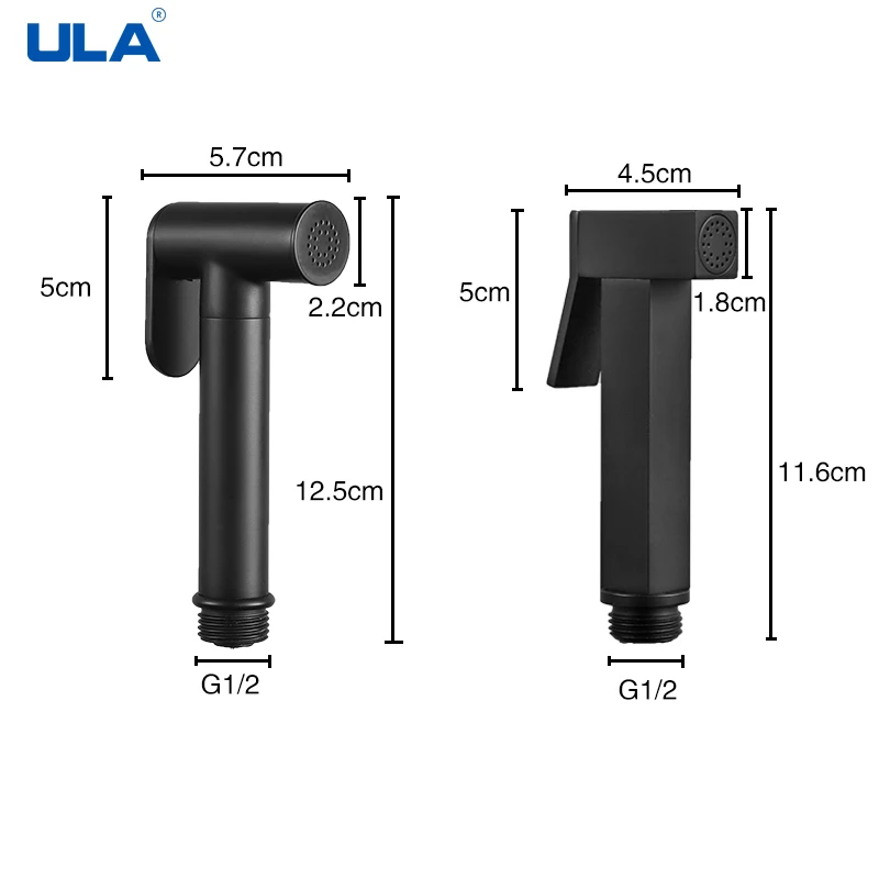 Bidet Faucet Nozzle Handheld Bidet Sprayer Toilet Faucet Spray Gun Single Cold Water Shower Head Accessories Self Cleaning 2