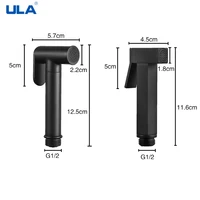Bidet Faucet Nozzle Handheld Bidet Sprayer Toilet Faucet Spray Gun Single Cold Water Shower Head Accessories Self Cleaning 2