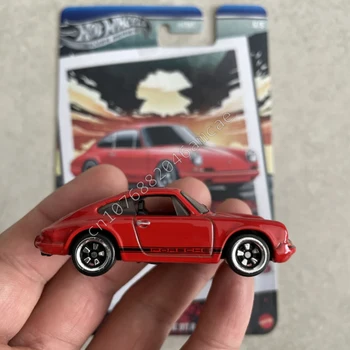 Hot Wheels SILVER SERIES HRT81 Vintage Series Package Porsche 911 Nissan GT-R Toy Car Alloy Car Model Sports TOY Ornament