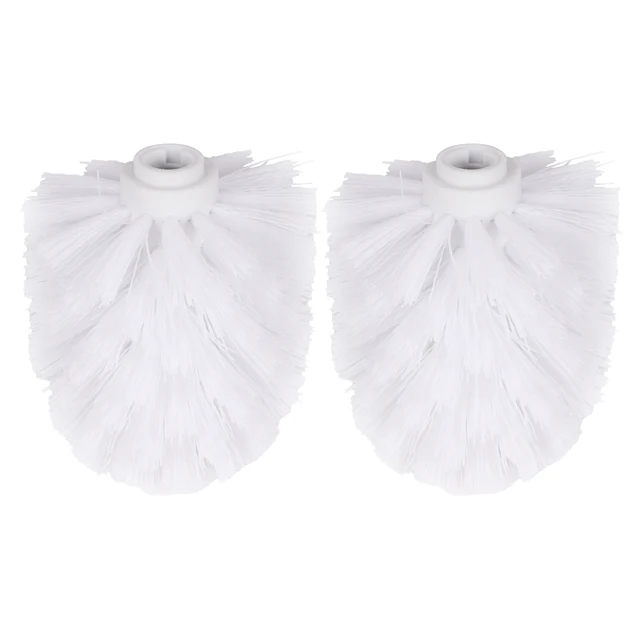 2Db Wc Kefe Fej Műanyag Tartalék Konyha Univerzális Tartó Tisztító Szerszám Kiegészítő Otthoni Csere Tartós Fürdőszoba Szálloda