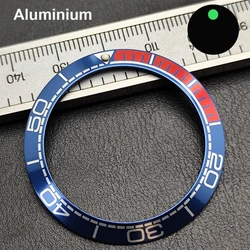 Enhanced Sloped Ceramic Aluminum Watch Bezel Ring Replacement (NO.10 Aluminum)
