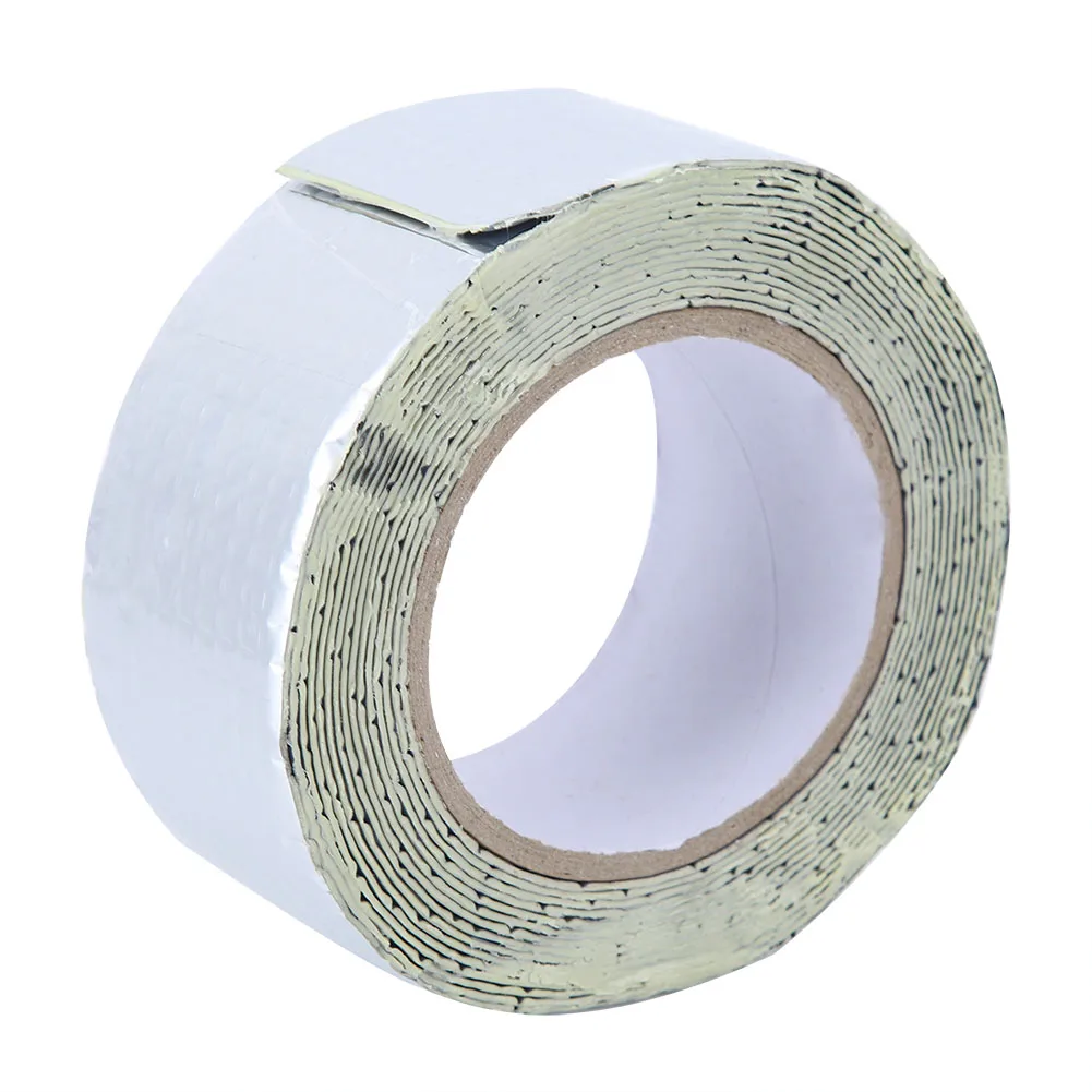 Cinta Impermeable para Reparación de Tuberías, Cinta de Goma de Butilo Multifuncional para Reparación de Drenajes de Techos, 7.5cm*10m