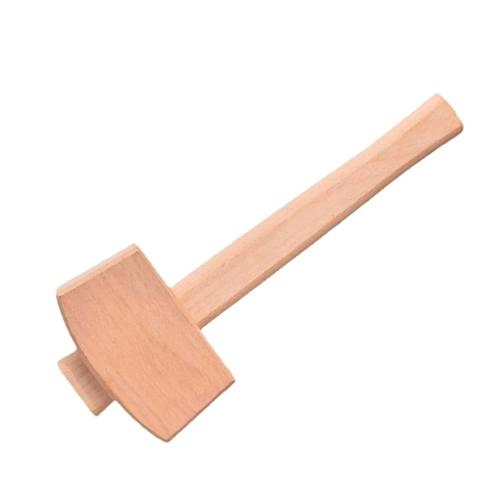 Woodworking Mallet 12'' Small Portable Woodworking Tool Manual Ice Hammer Mallet for Woodworking Leather Work DIY Wood Carving 2