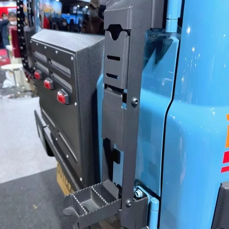 짐니 V/III 버전 2023-2024 차량용 테일게이트 사다리, 접이식 리어 사다리, 테일게이트 페달 스텝, 자동차 외부 부품