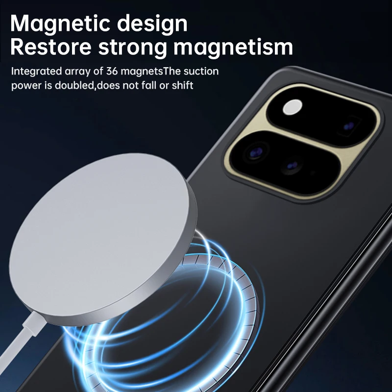 Magsafe Ultra Thin Frosted Hard Magnetic Shockproof Phone Case