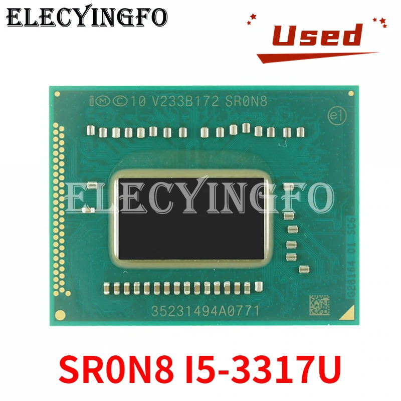 

Refurbished SR0N8 I5-3317U CPU BGA Chipset re-balled Tested 100% good Working
