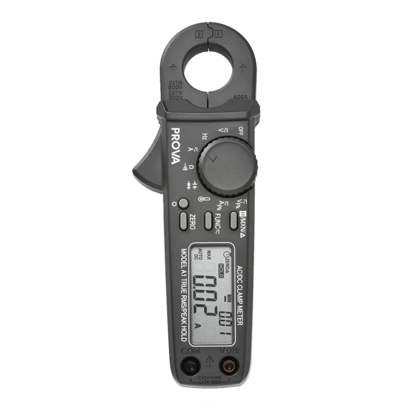 PROVA A1 AC DC True RMS Digital Clamp Meter Multimeter Current Voltage Resistance Tester detail image 6