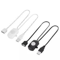 Capteur de mouvement infrarouge PIR, interrupteur de détection de mouvement humain pour bande lumineuse LED, automatique, DC 5V/12V/24V 