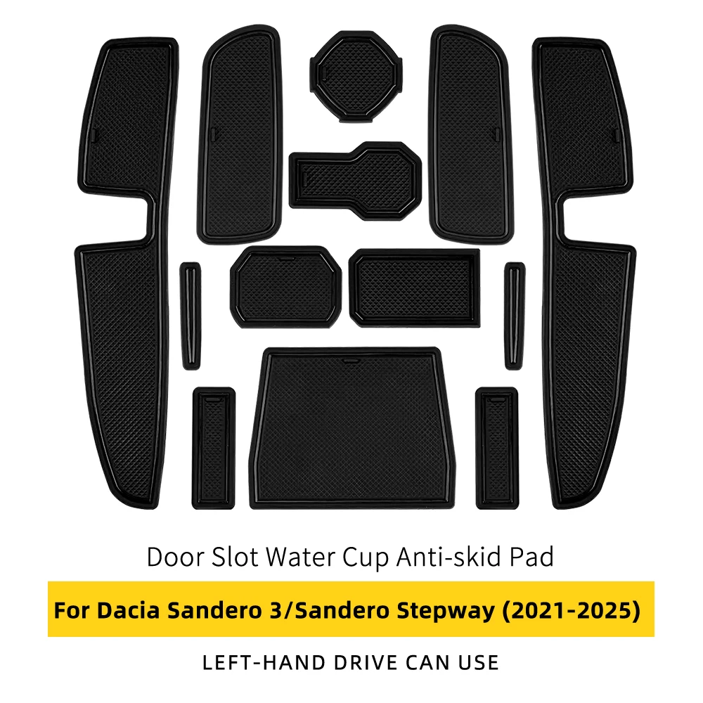Kofferbakmat voor Dacia Sandero 3 en Dacia Sandero 3 Stepway (vanaf 2021