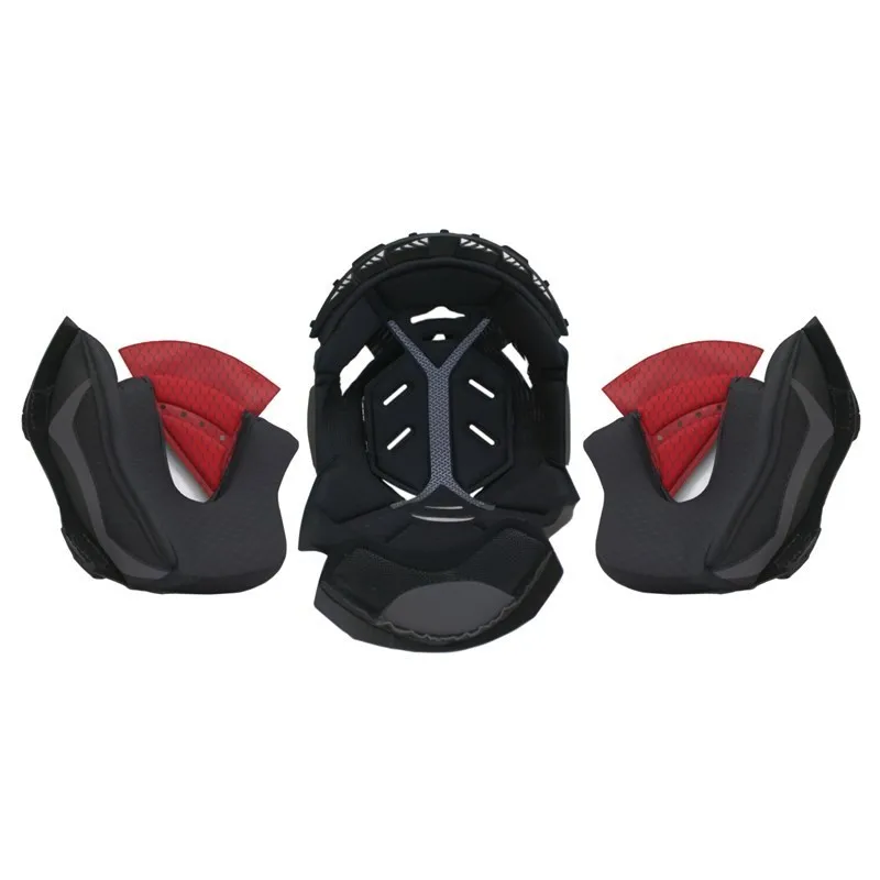 

LS2 ff900 rear flip facelift helmet with original lining, cotton lens bracket base helmet strap cover motociclista accesorios