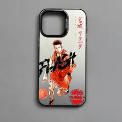 S - Slam D - Dunk Multicolor Matte Laser Metallic Aurora Cool Phone Case - iPhone 15 Pro Max (Z1)