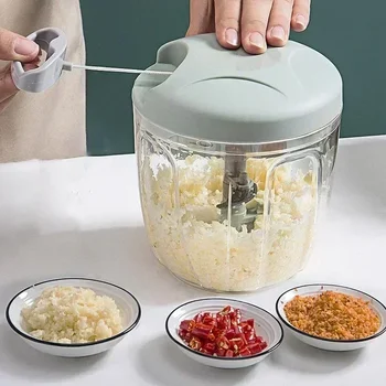 Manual Garlic Press Chopper 6