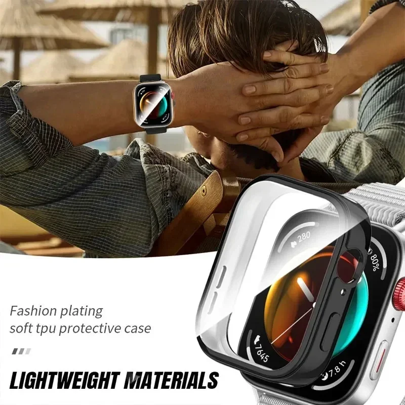 Enhanced TPU Protective Cover for Smartwatch - Soft Full Case Accessories