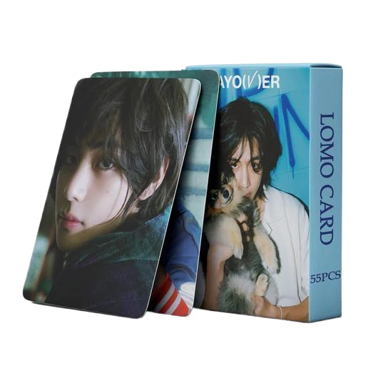 lomo card Kpop Photocard Layover Album High Quality Photo Cards for Fans Gift 55pcs set kpop ive new album i’ve ive love dive eleven photo cards collection postercard photocard lomo card for fans collection