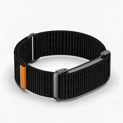 Ultra - Slim Metal Protective Case with Breathable Nylon Strap - Quick Release Replacement Wrist Band (A12)