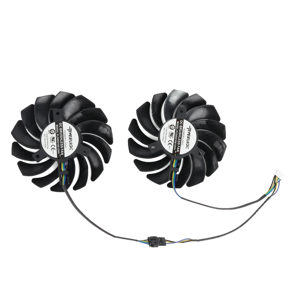 Fan Fan DC12V Ventola Della Scheda Grafica Per XFX Radeon RX 5700 - Foto 10