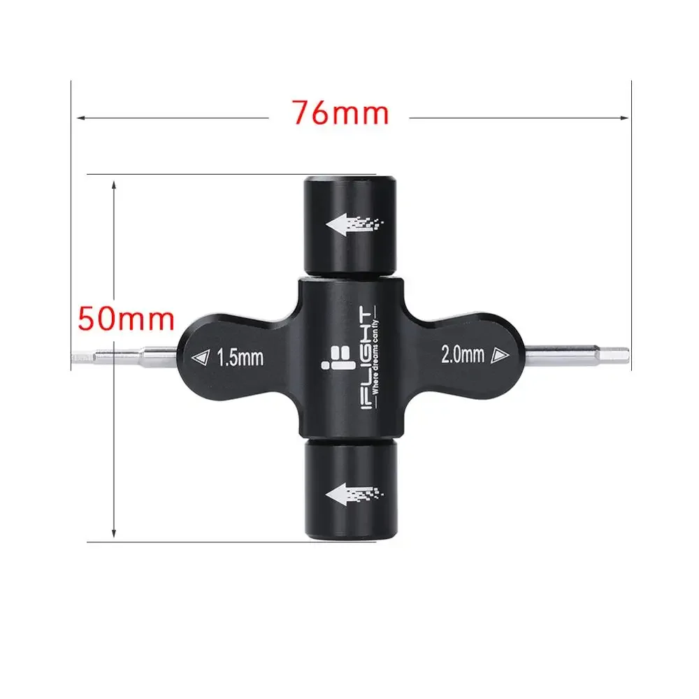 Clé à cliquet M5 pour drone FPV - Outil de réparation avec roulement unidirectionnel