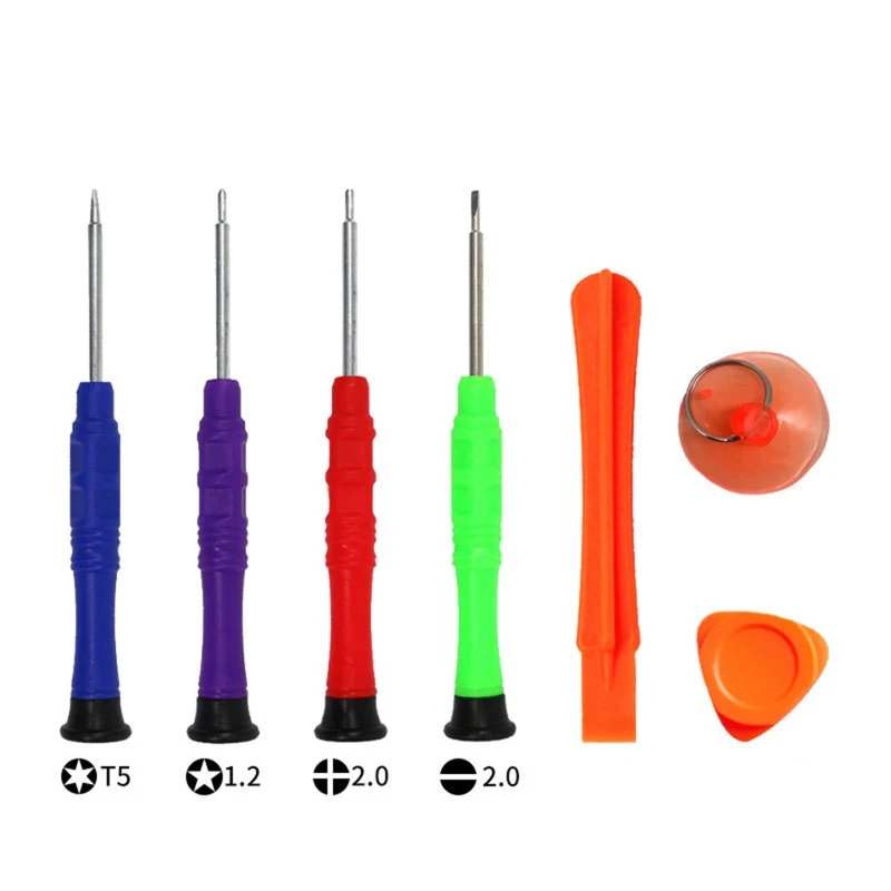 Disco Rigido Di Gioco T5 1-2 Kit Cacciaviti A Stella/Croce Per Notebook Hdd/X Box 360 Controller/Ps3/Ps4 Strumento Di Riparazione Cacciavite 7 Pezzi