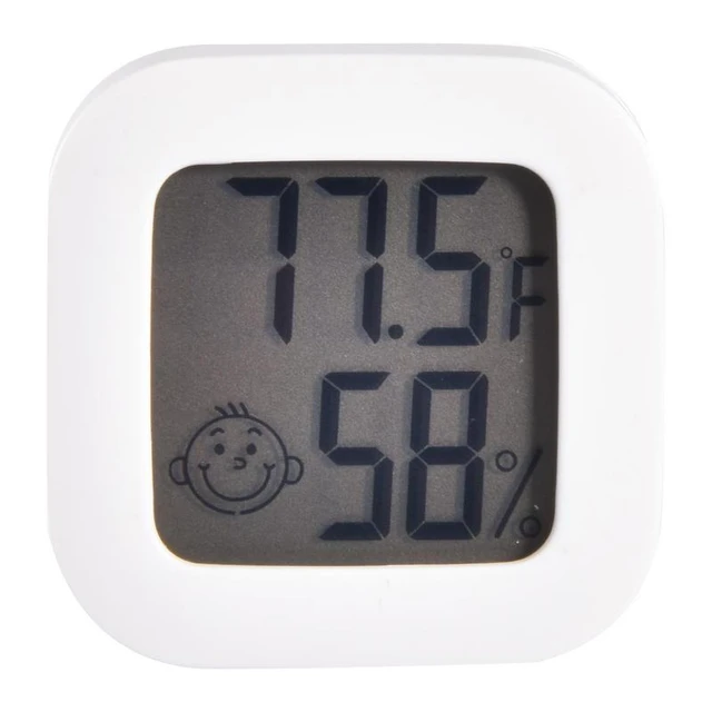 Large LCD Digital Thermometer Hygrometer Indoor Room Temperature Humidity  Meter with Comfort Indicator for Home Office Baby Room - AliExpress