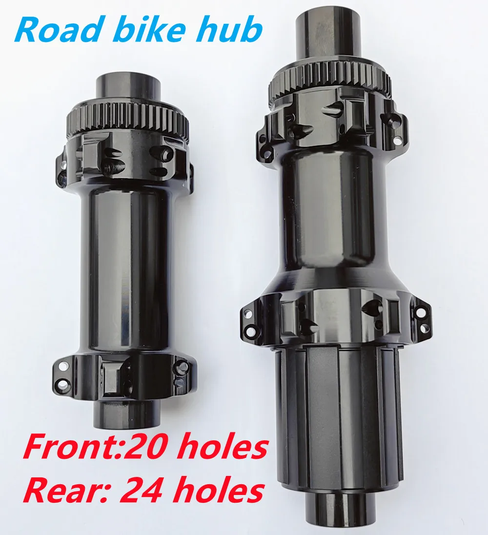 Cheap and High Quality Road Bike Hub Road Bike Hub Glossy Front 20/Rear 24 Holes Bicycle Hub 9 10 11S Road Bike Hub