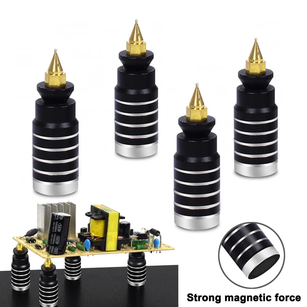 Circuit Board Fixture 4 PCB Circuit Board Holder with Strong Magnetic Base for Soldering Repair Modeling DIY Jewelry and Hobbies
