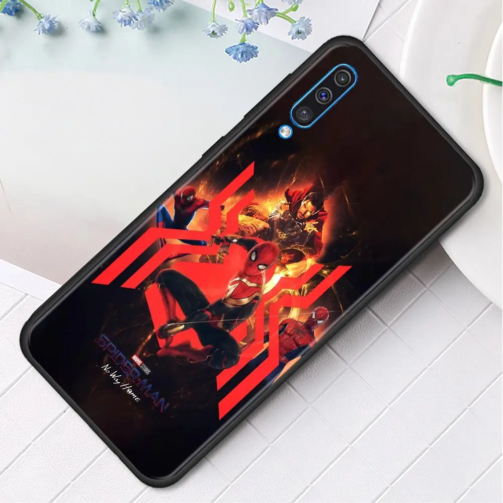 best case for samsung Ốp Lưng Dành Cho Samsung Galaxy Samsung Galaxy A50 A70 A40 A30 A30s A20s A20e A10 M51 M31 M31s M30s M22 M12 Marvel Spiderman 3 Không Còn Đường Về Peter Parker samsung silicone cover Cases For Samsung