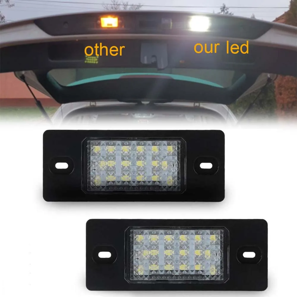 

For 02-09 Porsche Cayenne Porsche Cayenne S VW GOLF5 Variant 07-09 Passat 3bg Variant 00-05 LED License Number Plate Light Tail