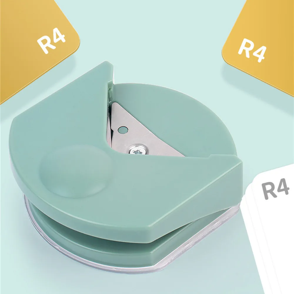 Paper Cutter Paper Punch Circular Cutter Mini Portable Corner Rounder Paper Punch Card Photo Circle Cutter Diy Craft Scrapbooking Maker Machine Paper Trimmer Cutter Tool