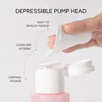 LAIKOU Portable Makeup Remover lashes Cleansing Liquid Water Lip Eye Gentle Care Make-Up Travel Skin Remover Face Skincare 100ml 2