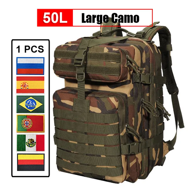 50L Jungle Camo