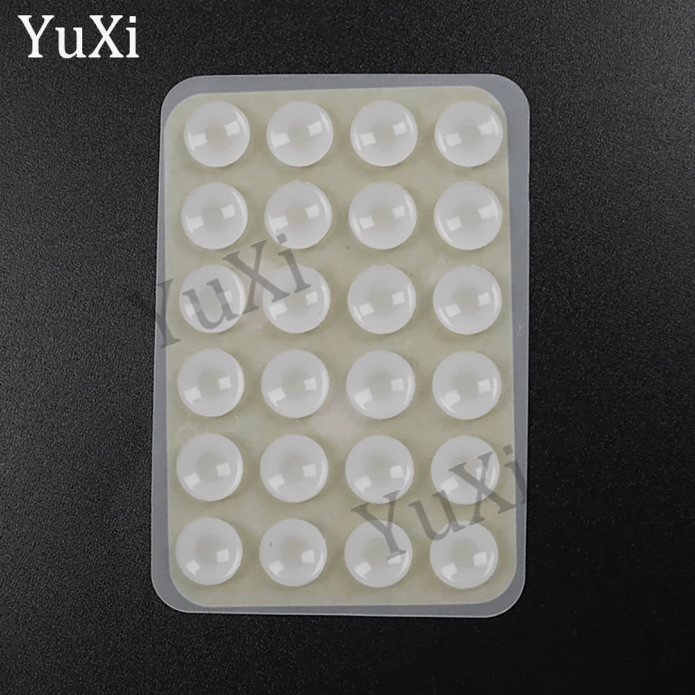 Suction Cup Silicone Phone Stand - Anti-Slip Rubber Pad Pack