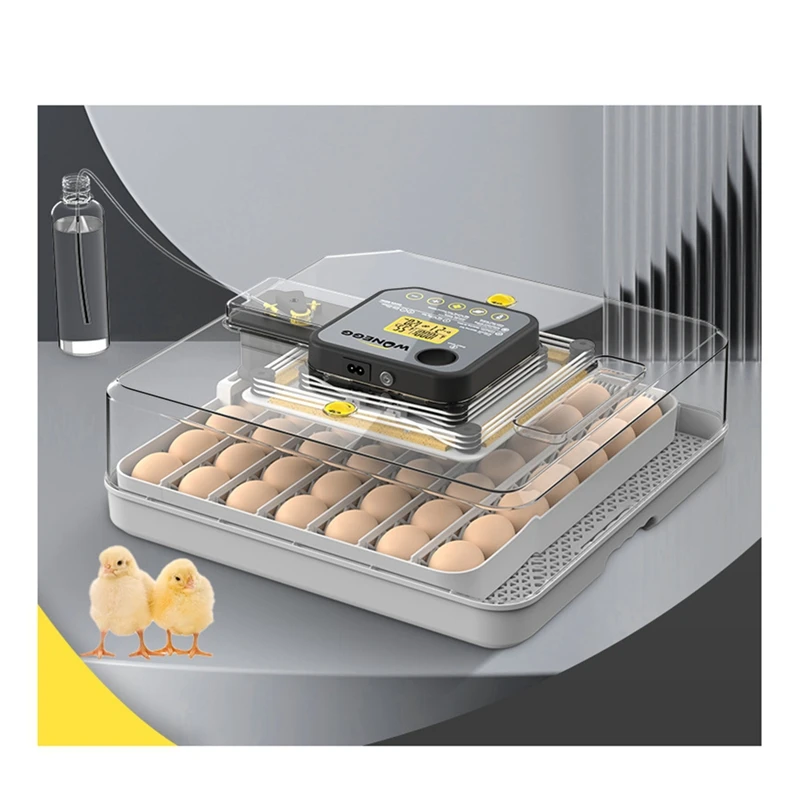Egg Incubator For Hatching Eggs With Automatic Egg Turning And Auto Humidification Temperature Control For Chicken Eggs US Plug