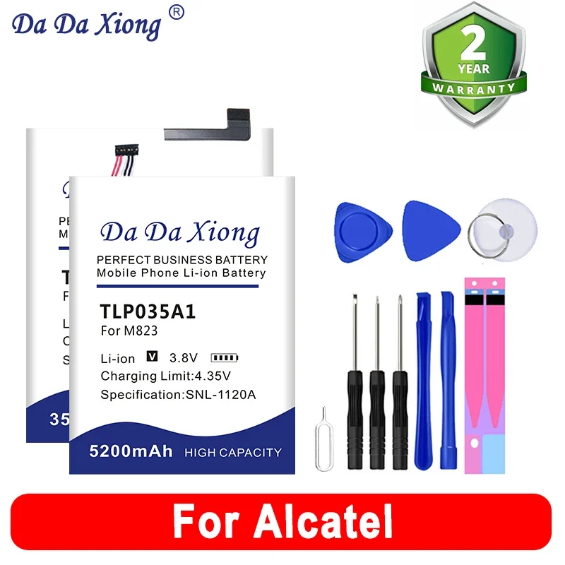 Tlp034B1 Tlp038C1 Batteria Tlp024C7 Per Alcatel 1 1X 1S 3X A5 One Touch Ot-8020X N1 N3 Max Tcl M823 Idol 5 U3A 5033 + Strumento