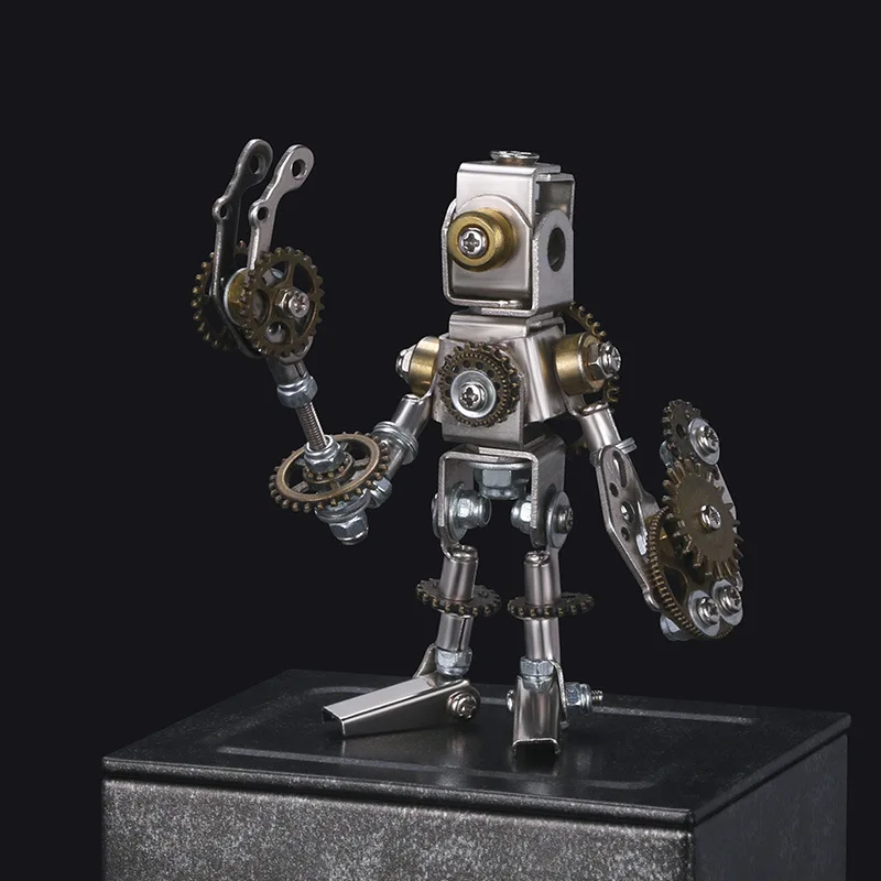 Mechanical Saints 3D Metal Puzzle Blind Box Steampunk Assembled Models DIY Trendy Handicraft Gifts Jigsaw Puzzle Toys for Kids 5