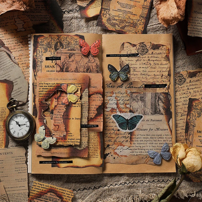 Vintage Literature Scrapbook Paper 3