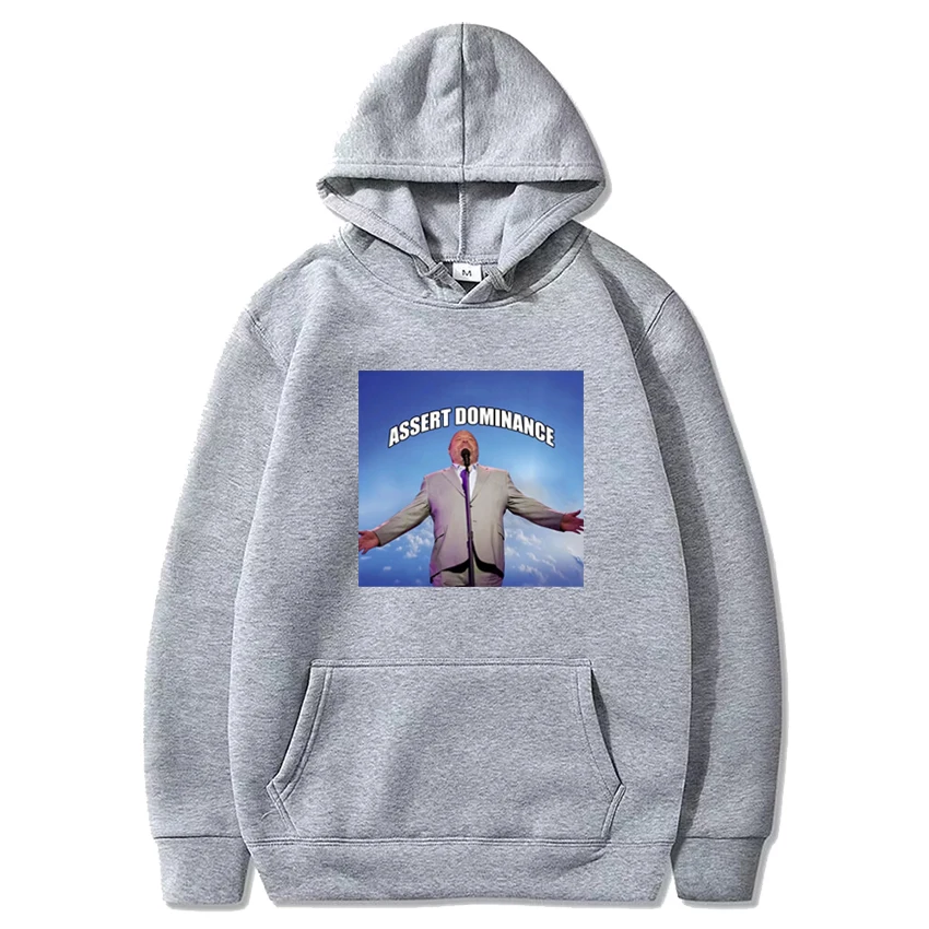 Bertram ASSERT DOMINANC Graphics Hoodie Men Women harajuku fashion streetwea Looser hoodies vintage Fleece Hood tracksuit