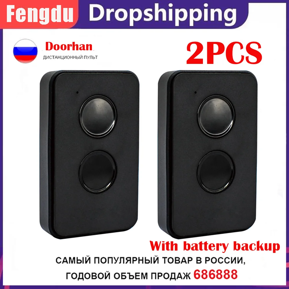 

Gate Control Compatible With DOORHAN TRANSMITTER 2 4 PRO Garage Remote Control Remote Control 433MHz Rolling Code