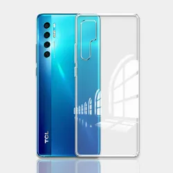 Premium Clear Soft Silicone TPU Shockproof Phone Case - Transparent Protective Cover for TCL 20 5G (Clear)