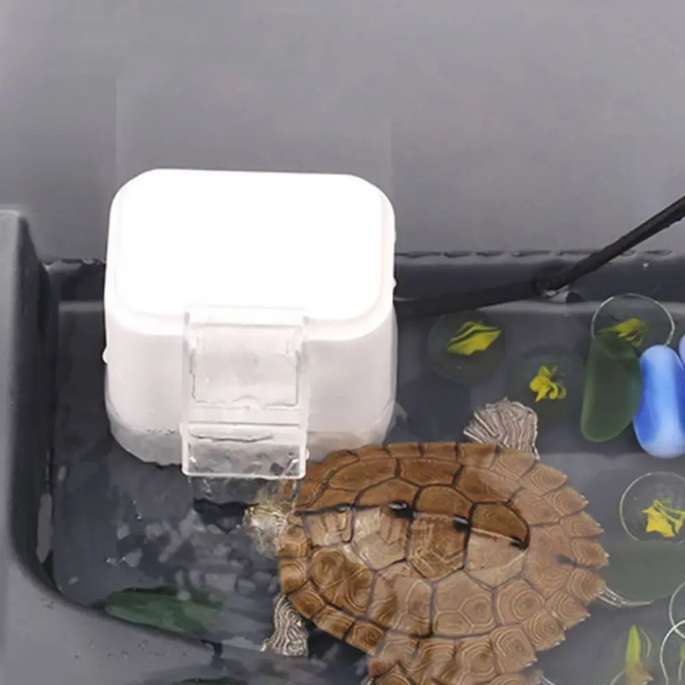 3 in 1 Low Water Level Turtle Filter Plastic Silent Waterfall Turtle Filter Pump 2W Mini For Fish Tank