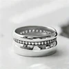 Huitan – bagues de promesse couleur argent pour femmes, accessoires de mariage, bijoux minimalistes à la mode pour femmes, bijoux de fête quotidiens, livraison directe