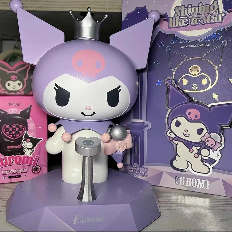 Sanrio kuromi bluetoothスピーカー,ステージ,スター,漫画,アニメ,誕生