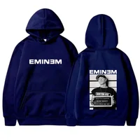 2025 Hot Sale Men's Hoody Rapper Eminem Graphic Print Hoodie Men Vintage Casual Sweatshirt Unisex Hip Hop Fashion Pullovers 2