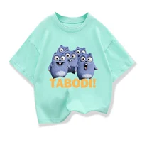 Vêtements pour enfants Grizzy et les Lemmings Tabodi graphique T-Shirt à manches courtes 3-12 ans enfants garçons col rond hauts amples T-Shirt 5