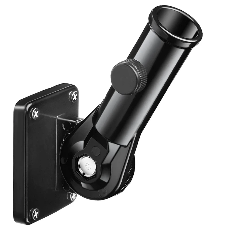 Flag Pole Holder Mounting Bracket Adjustable Flagpole Rod Hitch Bracket Multi-Position Flag Pole Mounting